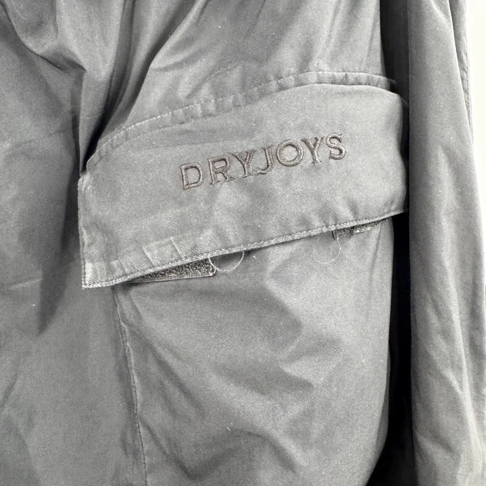 FootJoy DryJoys‎ Water Resistant Pullover Golf Pants Men's XL Black Windbreaker